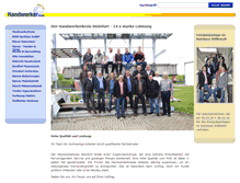 Tablet Screenshot of handwerkerkreis-steinfurt.de
